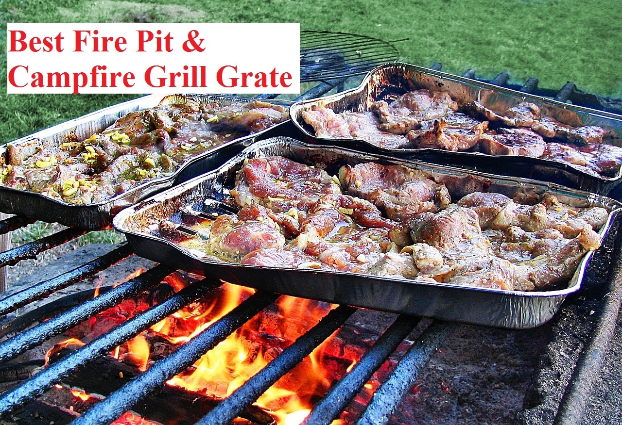 Best Fire Pit Grill Grates Campfire, Fire Pit Swivel Cooking Grate