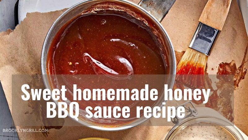 Sweet homemade honey BBQ sauce recipe