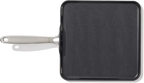 oxo good grips nonstick griddle pan stainless steel black