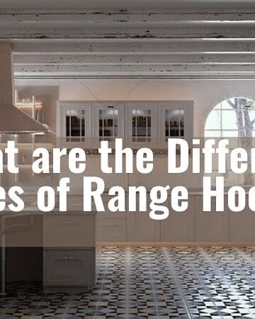 what are the types of range hoods