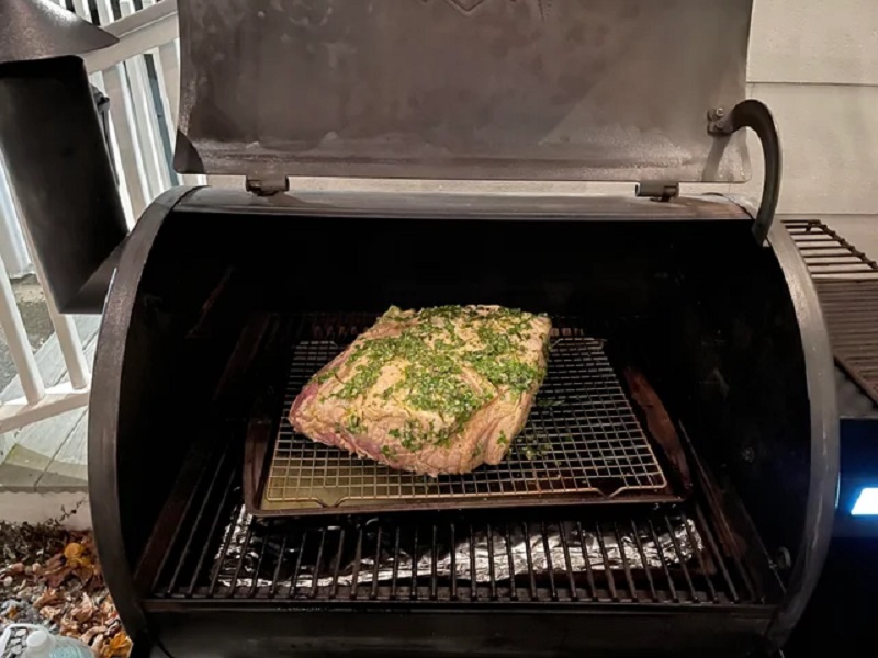 why use water pan in traeger